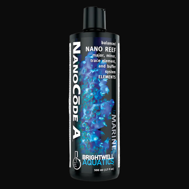 NanoCode A (250ml, 500ml) Major, Minor and Trace Elements for Nano Reef Aquariums