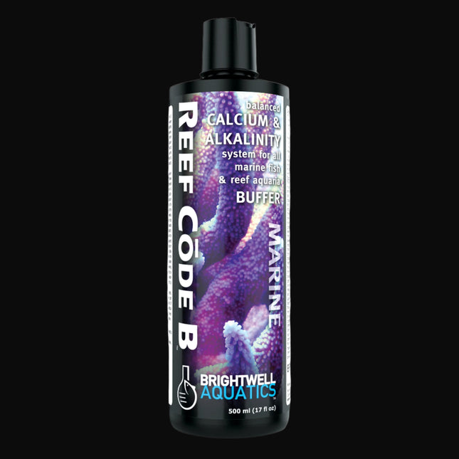 Reef Code B (250ml, 500ml) Balanced Calcium and Alkalinity System