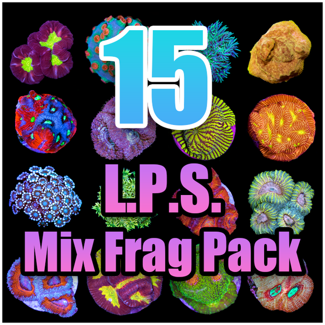 15 Assorted LPS Mix Frag Pack