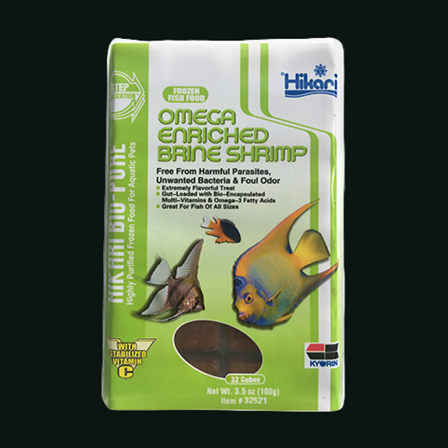 Hikari Omega Enriched Brine Shrimp (100g)