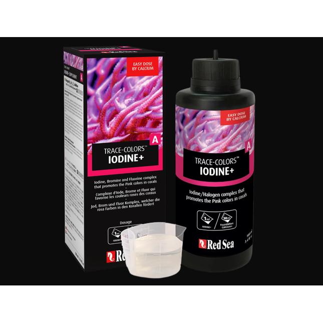 Iodine+ Trace Colors A (500 mL) Iodine and halogen supplement