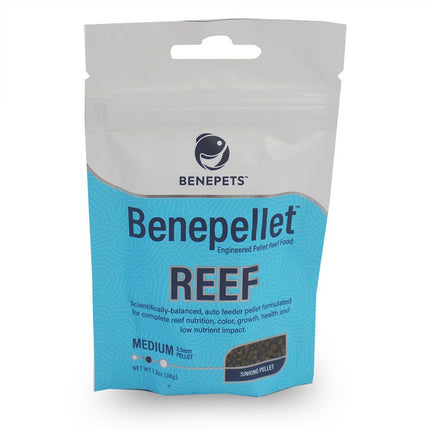 Benepellet Reef Medium 2.5 mm Pellet Coral Food (1.3 oz)