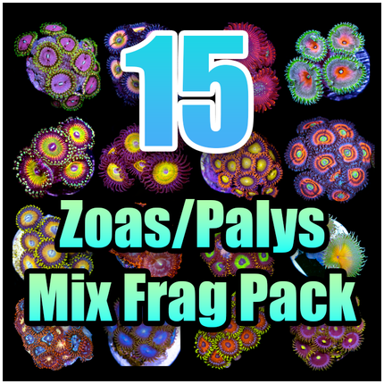 15 ASSORTED Zoas and Palys MIX FRAG PACK