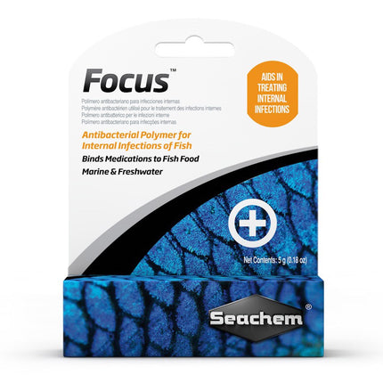 Seachem - Focus Antibacterial Fish Treatment - 5 gm (0.2 oz)