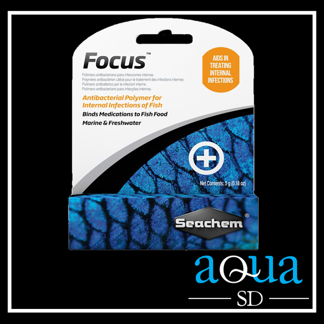 Seachem - Focus Antibacterial Fish Treatment - 5 gm (0.2 oz)