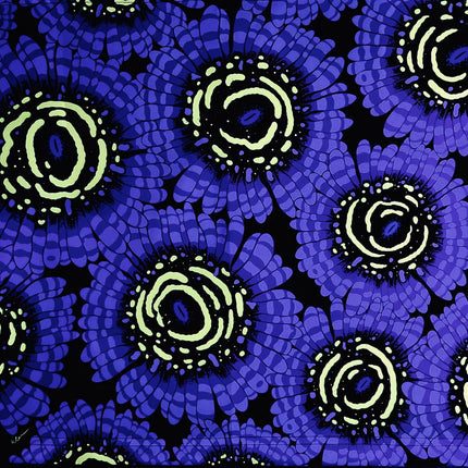 Purple Zoa Coral Pattern UV Reactive Tapestry