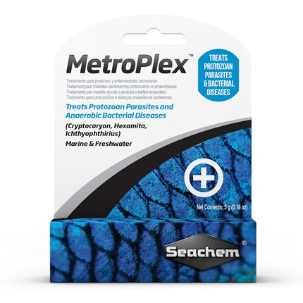 Seachem - Metroplex Treats protozoan parasites and anaerobic bacterial diseases