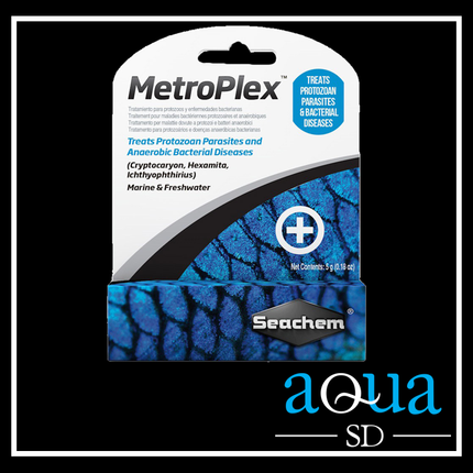 Seachem - Metroplex Treats protozoan parasites and anaerobic bacterial diseases