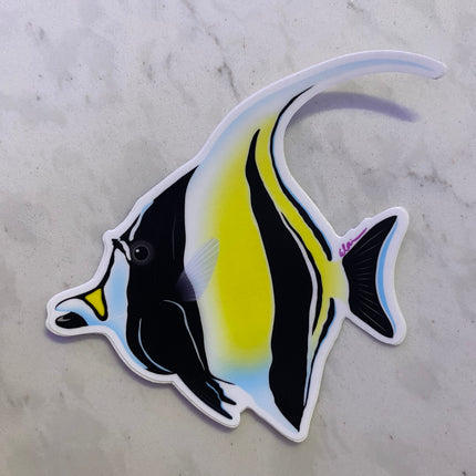 Moorish Idol Sticker