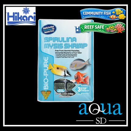 HIKARI Bio-Pure® Frozen Spirulina Mysis Shrimp
