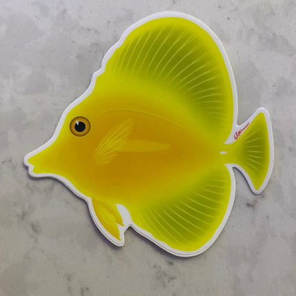 Yellow Tang Sticker