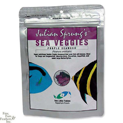 Two Little Fishies Julian Sprungs Sea Veggies Purple Seaweed - 30g/1oz
